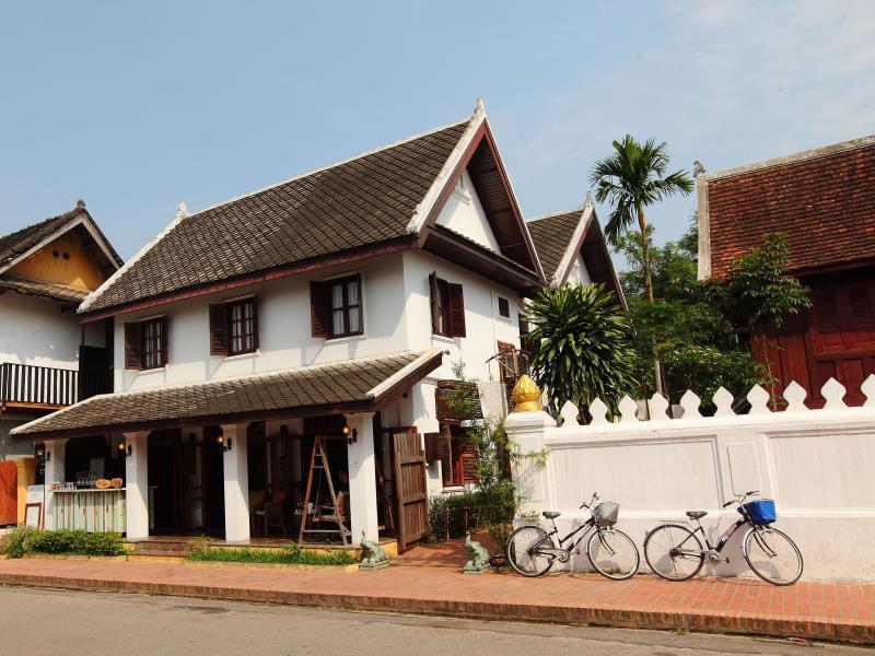 Готель Cafe De Laos Луанґпхабанґ Екстер'єр фото