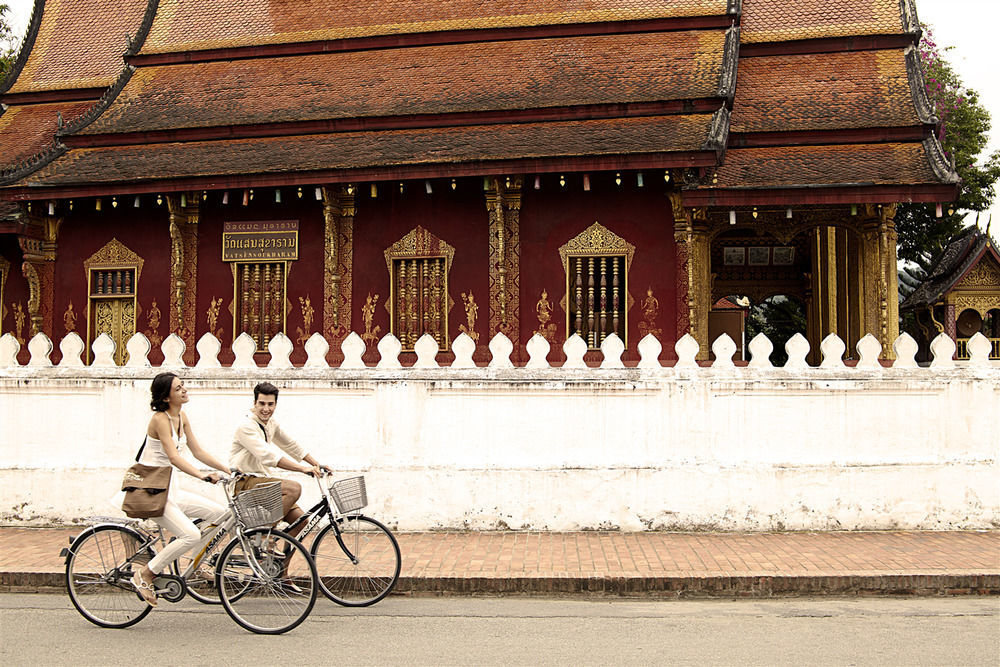 Готель Cafe De Laos Луанґпхабанґ Екстер'єр фото